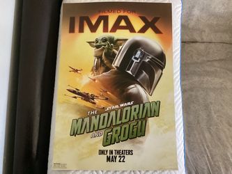 mandalorian and grogu exclusive release poster