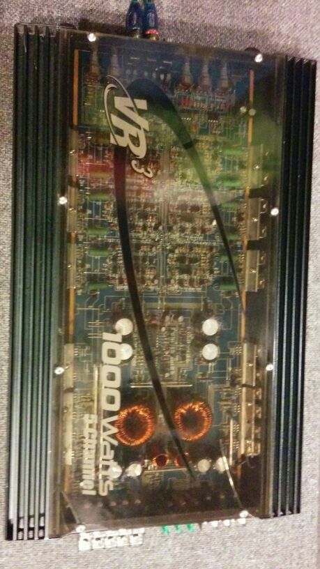 1000w 5-Channel Car Amp, VR3 Virtual Reality Sound Labs