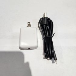 Amazon Basics 12w Single USB Wall Charger Adapter Plug w/ USB Cable