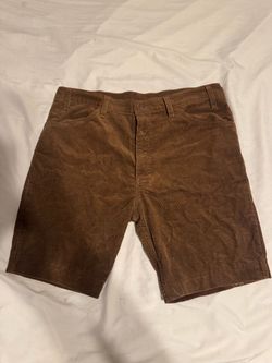 Vintage Levi brown corduroy shorts