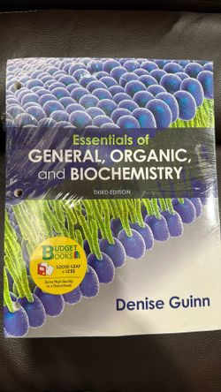 General, Organic, And Biochemistry