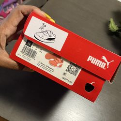 Red Toddler Pumas 
