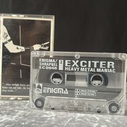 EXCITER “Heavy Metal Maniac”, Cassette Tape
