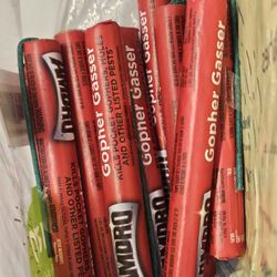 12 Pack Of Amdro Gopher Gasser Sticks