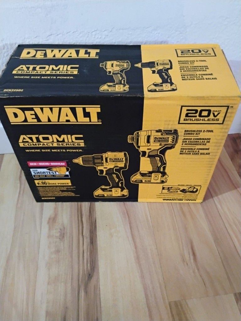 DeWalt 18 V Brushless DeWalt Combo $200 EACH, 5 Available Now 