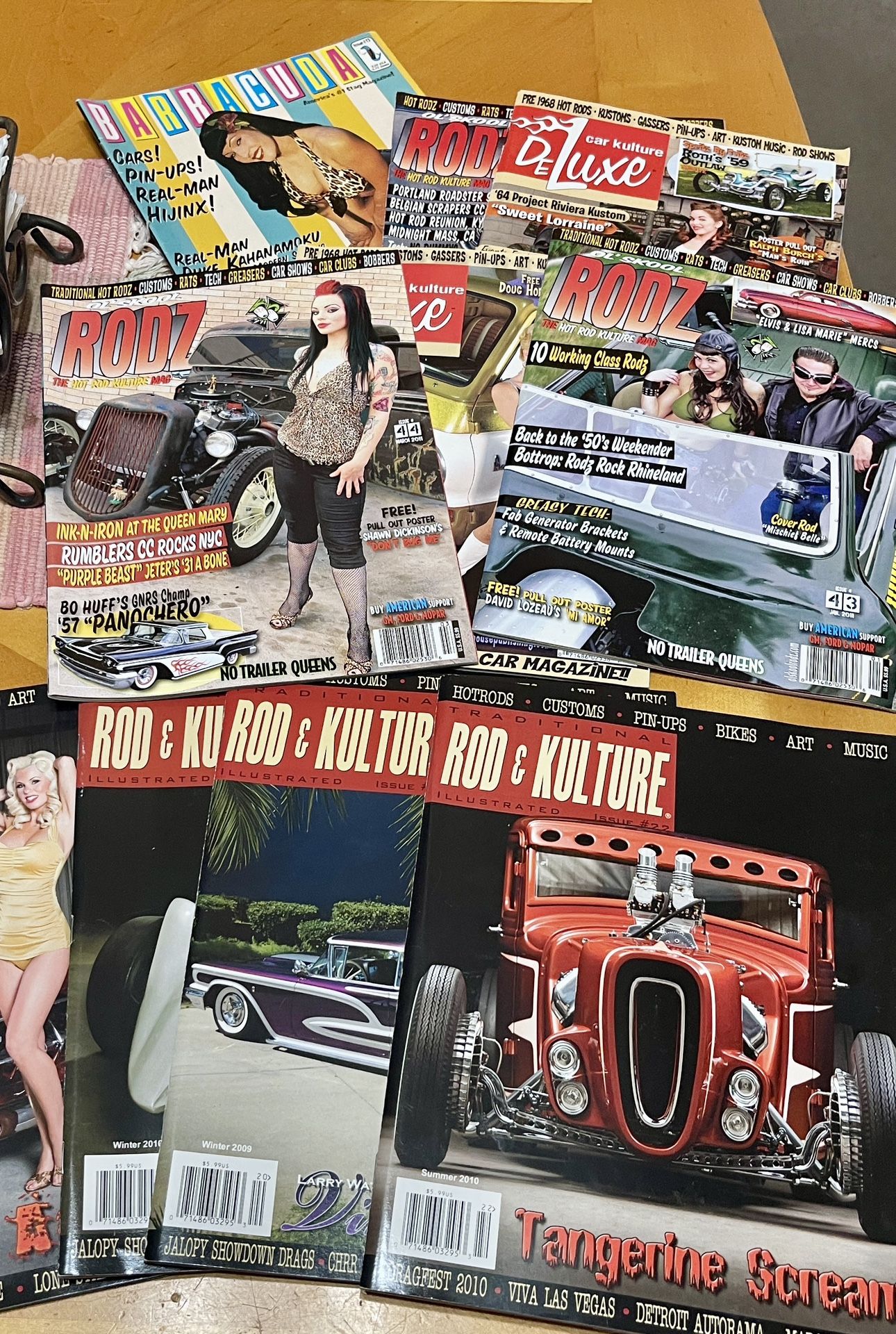 Rod and Kulture Car kulture deluxe Rodz magazines