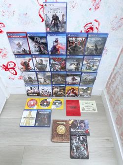 Playstation 5 Games And PlayStation 4 Games ( Used , Tested Working ) Read Description)