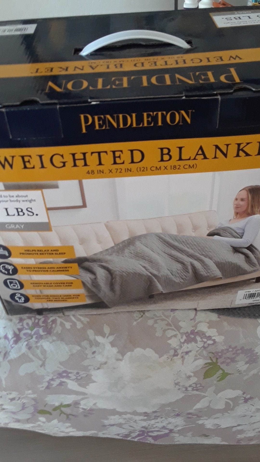 WEIGHTED BLANKET 15LBS.