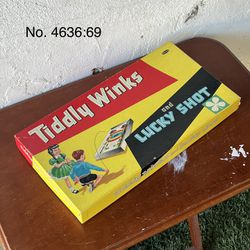 Vintage! 1950s Whitman Tiddly Winks And Lucky Shot Board Game No. 4636:69