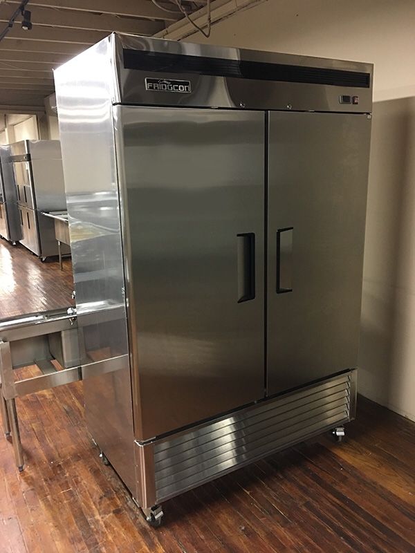 commercial 2 door fridge