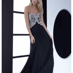 JASZ Navy formal gown