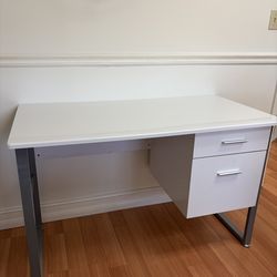 White desk