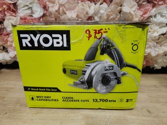 RYOBI
12 -Amps 4 in. Blade Corded Wet Tile Saw