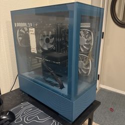 Skytech Gaming Azure Gaming PC, AMD R7 7700, AMD RX 9060XT, 1TB, Win 11