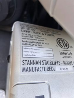 Stannah 600 sienna straight stairlift