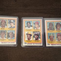 Rookie Cards 78s