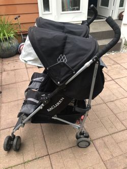 Maclaren Twin Triumph Stroller - Lightweight- Compact - Double Seat - Two Seater