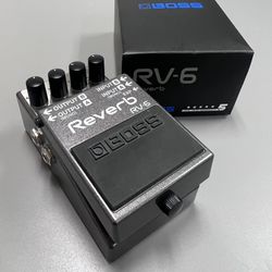 Boss RV-6 Reverb Pedal