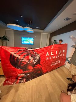 Disney studios alien Romulus movie promotional merchandise