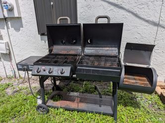 Chargriller Duo with smoker box