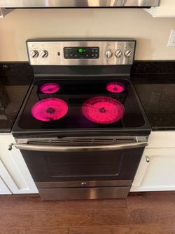 GE Stainless Steel Electric Range Stove