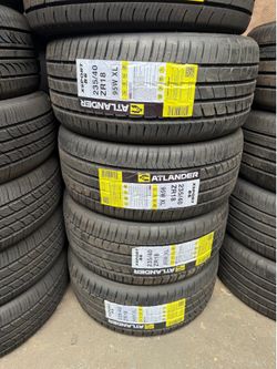 Set 235/40/18 Atlander Nuevas Instaladas Y Balanciadas