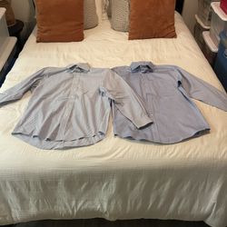 Men’s 16.5 - 34 Joseph A Bank Button Down Dress Shirts 