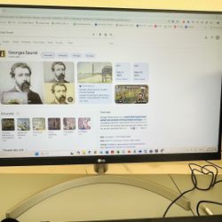 LG monitor LED LCD monitor (27”)