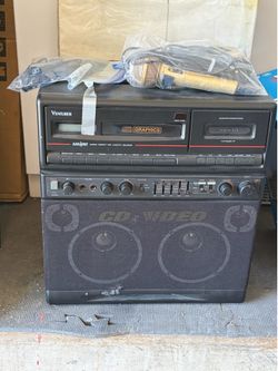 Venturer cd/video karaoke machine