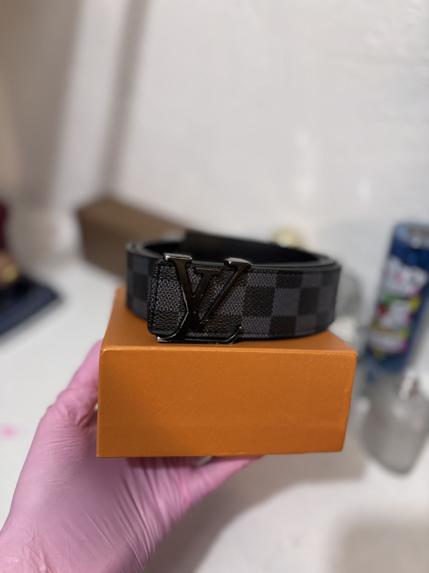 Black LV Belt
