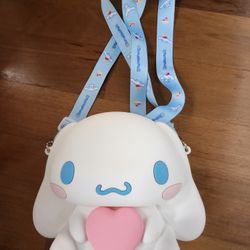Sanrio Hello Kitty Cinnamoroll Silicone Crossbody Bag $25