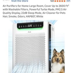 Big sale-Powerful FreAire HAP607 Air Purifier/washable filters 2600ft”