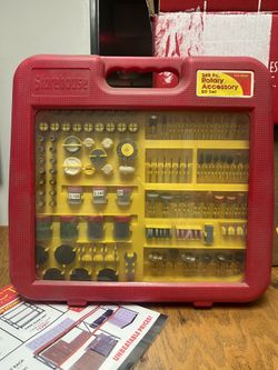 Storehouse 249 Piece Rotary Tool Accessory Set 