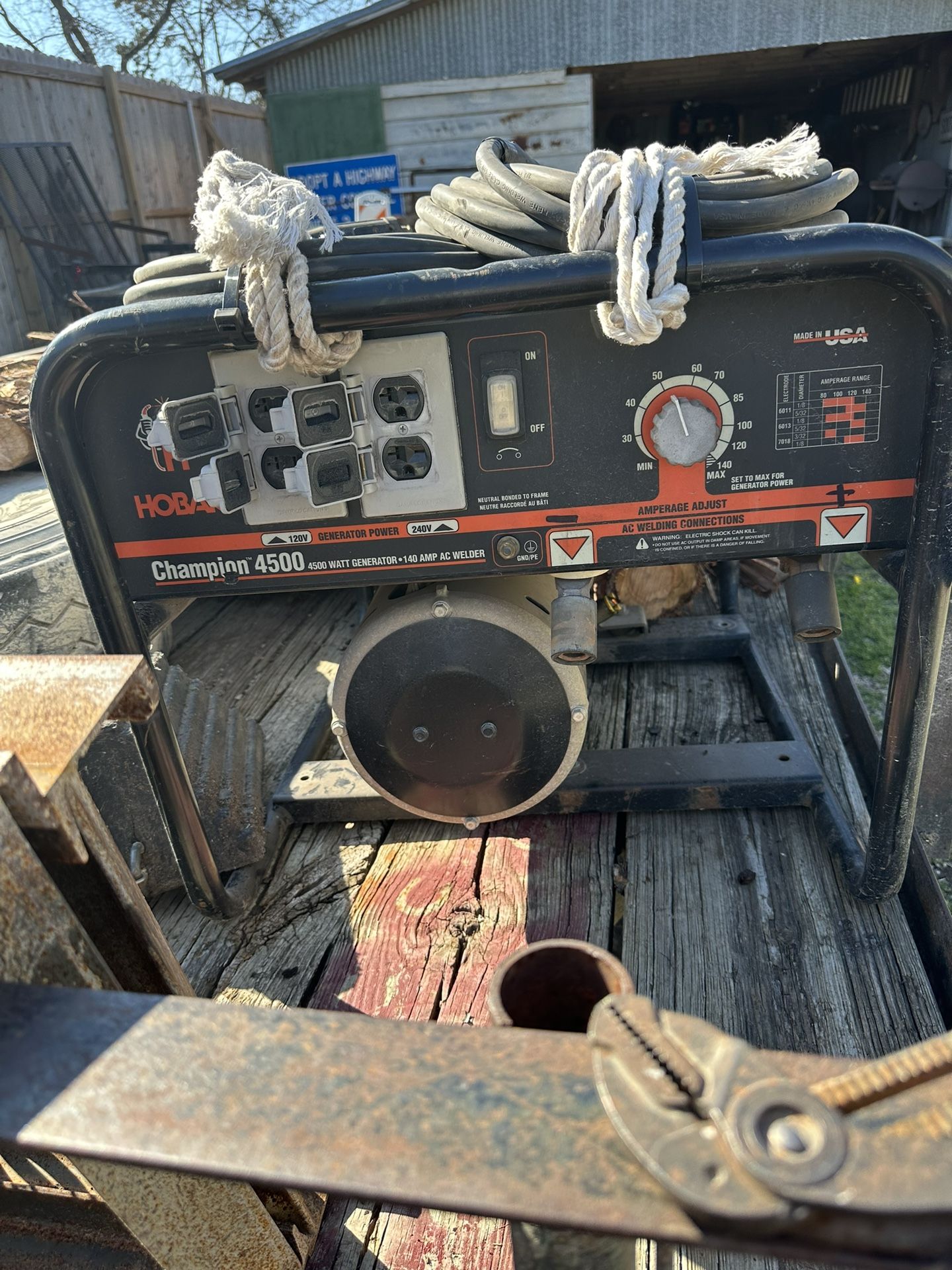 Hobart Champion 4500 Welder/Generator
