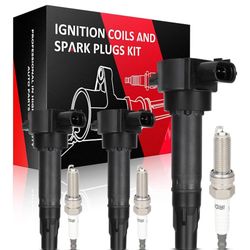 Ignition Coils And Spark Plugs Kit