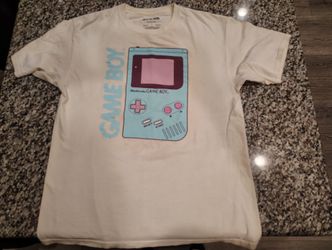 Nintendo Super Game Boy 1989 Classic Retro Mens T Shirt Size L Mario