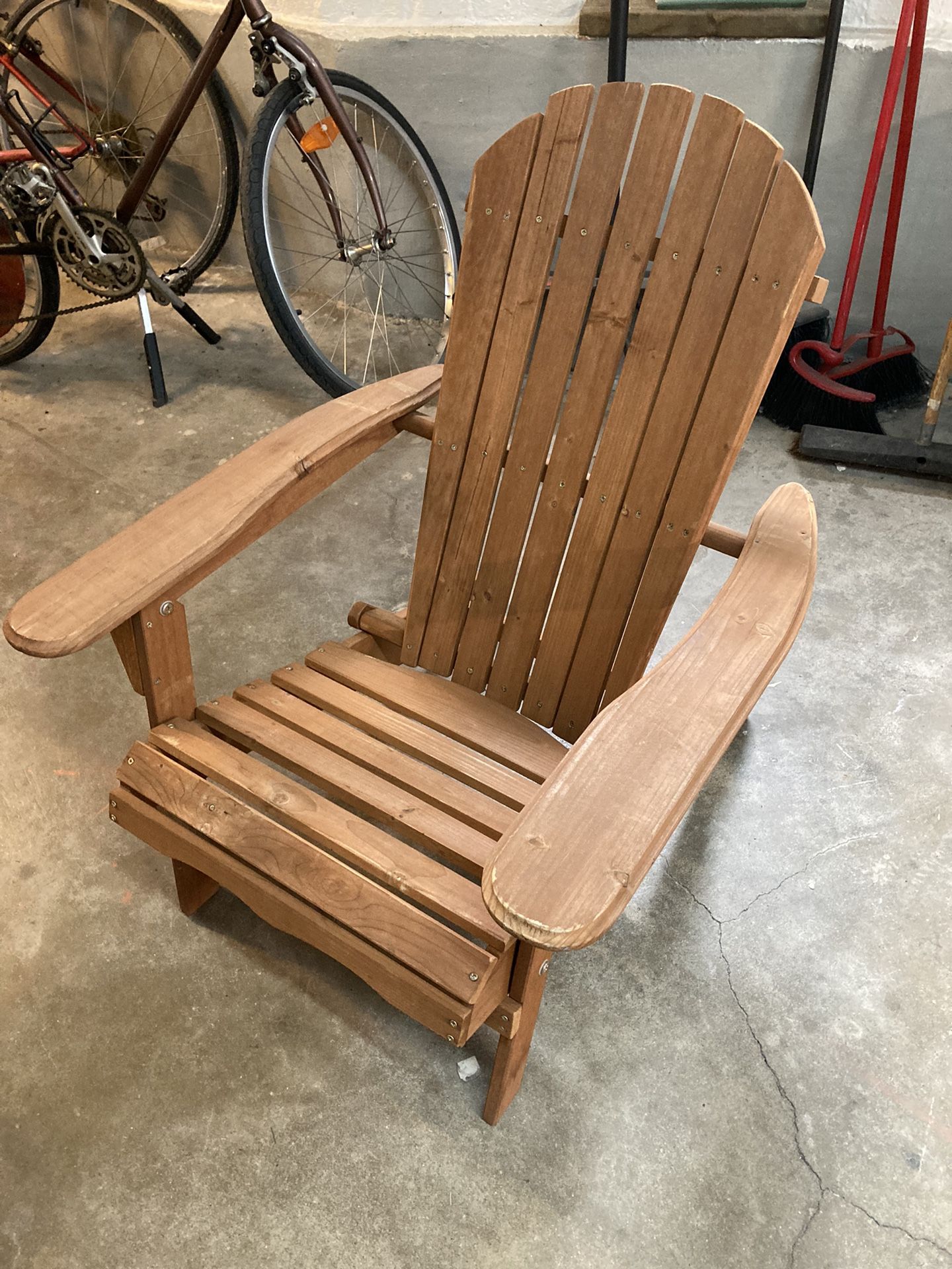 Wooden Folding Adirondack Chair 