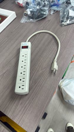 6-Outlet Surge Protector Power Strip