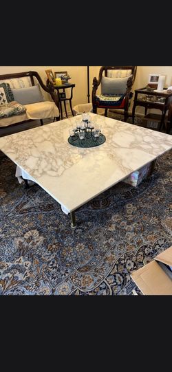 Marble table