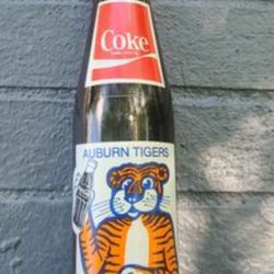 Auburn Tigers Coke Bottle 