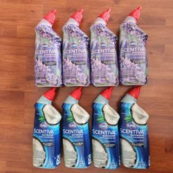 8 Clorox Scentiva Bathroom Toilet Cleaning Gels