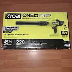 Ryobi 18v Compact Brushless Blower