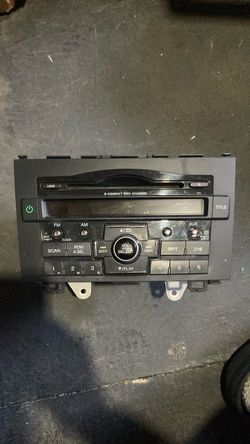 Honda crv stock radio 2011