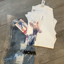 Jeans And Shirts $5 Each Or Less 