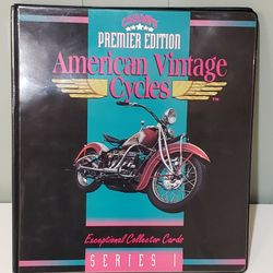 Champs Premier Edition American Vintage Cycles Collector Cards 