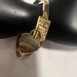 18k Real Gold Bangle 