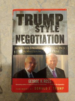 Trump Negotiation Book