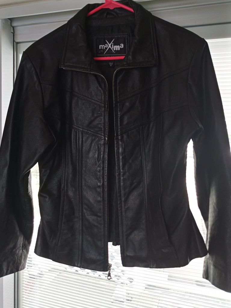 Maxima Wilson's The Leather Experts Bikers Style Lady's Jacket