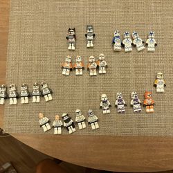 LEGO Star Wars The Clone Ward Clone Trooper Lot Of 25
