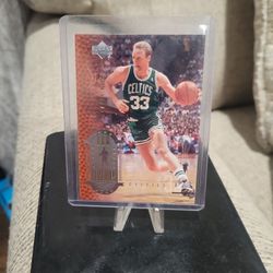 Larry Bird upper deck NBA legends basketball card
